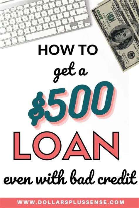 Get 500 Dollar Loan Bad Credit